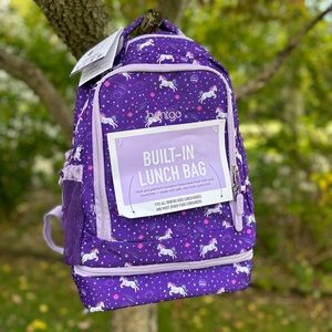 NWT Bentgo Kids Backpack with Lunch Bag and bentgo lunch box